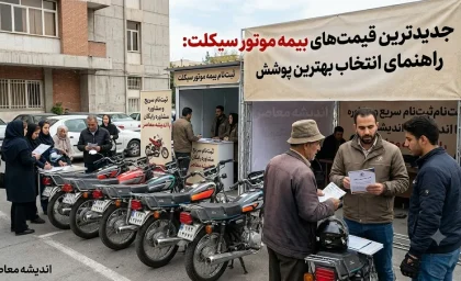 قیمت بیمه موتور سیکلت ۱۴۰۵ اعلام شد | جدول نرخ بیمه موتور سیکلت، هزینه بیمه شخص ثالث و عوامل موثر بر مبلغ نهایی