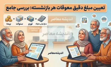 مبلغ دقیق معوقه هر بازنشسته چقدر است؟ | جدول محاسبه مابه التفاوت حقوق بازنشستگان ۱۴۰۵