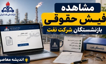 مشاهده فیش حقوقی بازنشستگان شرکت نفت؛ راهنمای کامل ورود به سامانه سما
