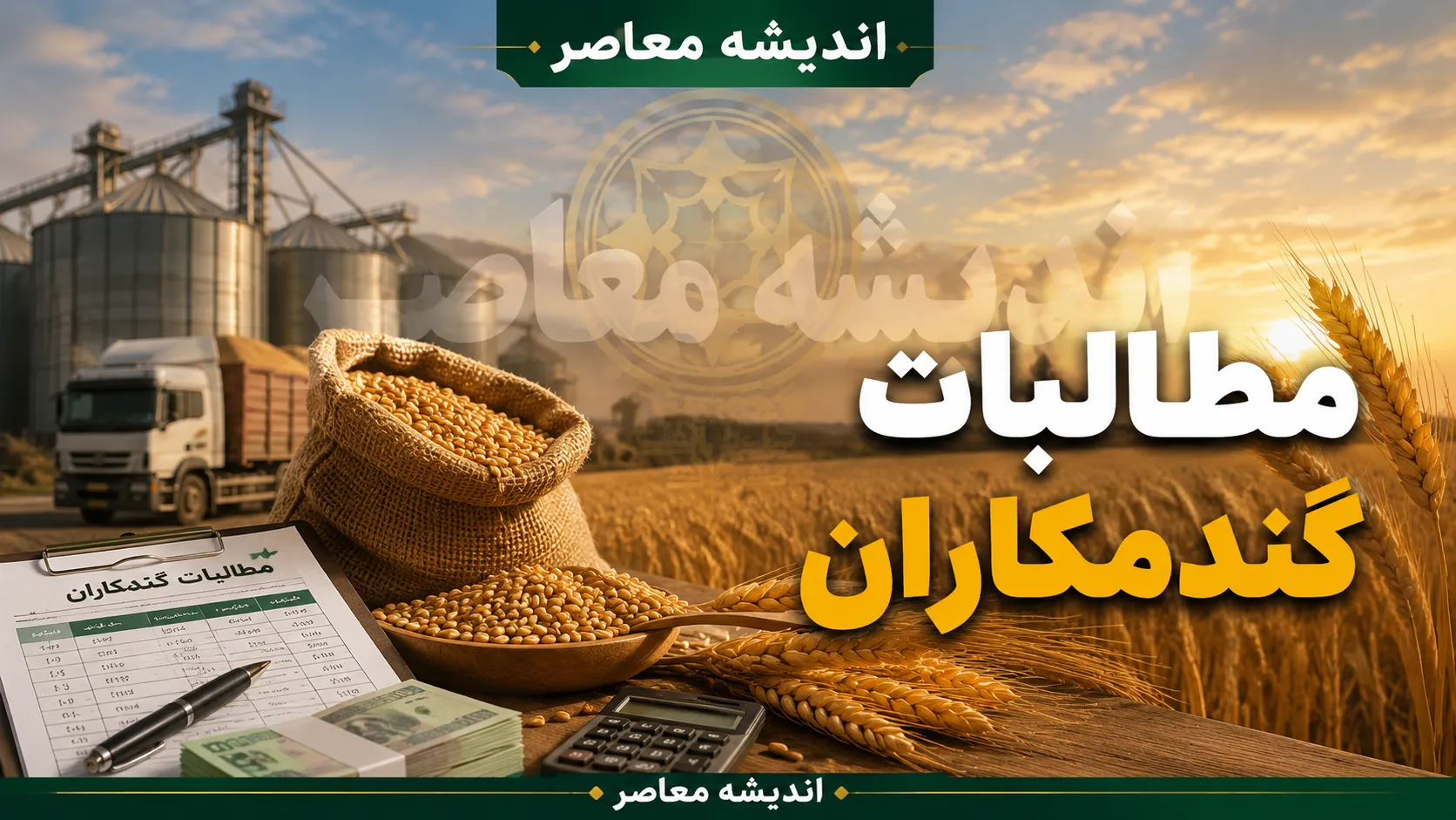 آخرین وضعیت مطالبات گندمکاران در شهریور ۱۴۰۵؛ چند درصد پول گندم پرداخت شده و مابقی مطالبات چه زمانی واریز می شود؟