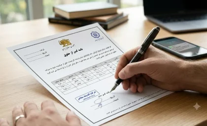 نامه کسر از حقوق؛ از انواع و قوانین تا نمونه متن رسمی برای بانک و ضمانت