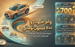 وام ۷۰۰ میلیونی خودرو در ۱۴۰۵ | شرایط دریافت وام خرید خودرو، اقساط و بانک های ارائه دهنده را ببینید