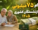 وام ۷۵ میلیونی بازنشستگان کشوری ۱۴۰۵ | آخرین وضعیت واریز، مبلغ قسط، شرایط دریافت و نحوه استعلام