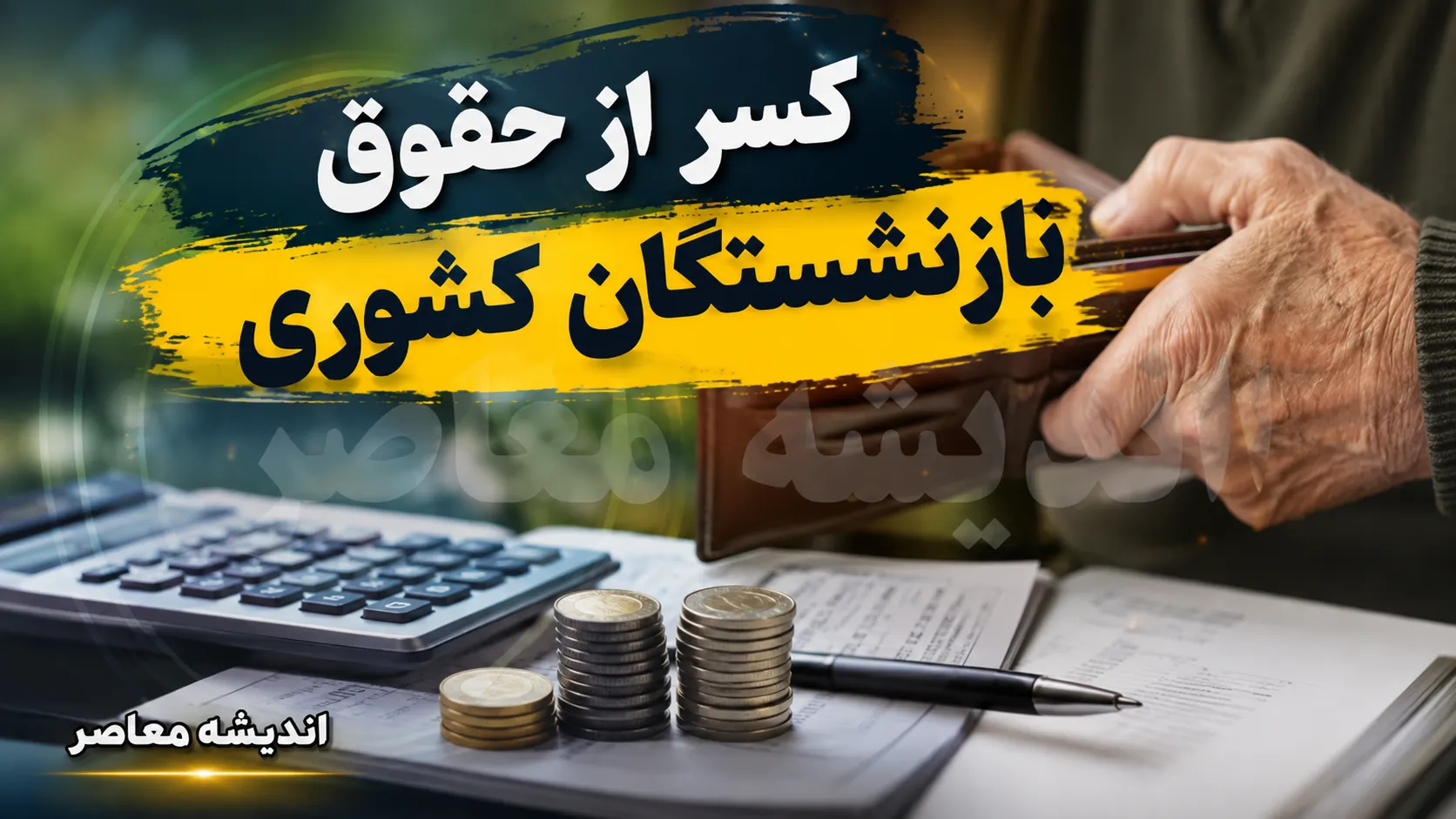 کسر از حقوق بازنشستگان کشوری | علل، نحوه دریافت گواهی کسر و جدول خدمات مشمول