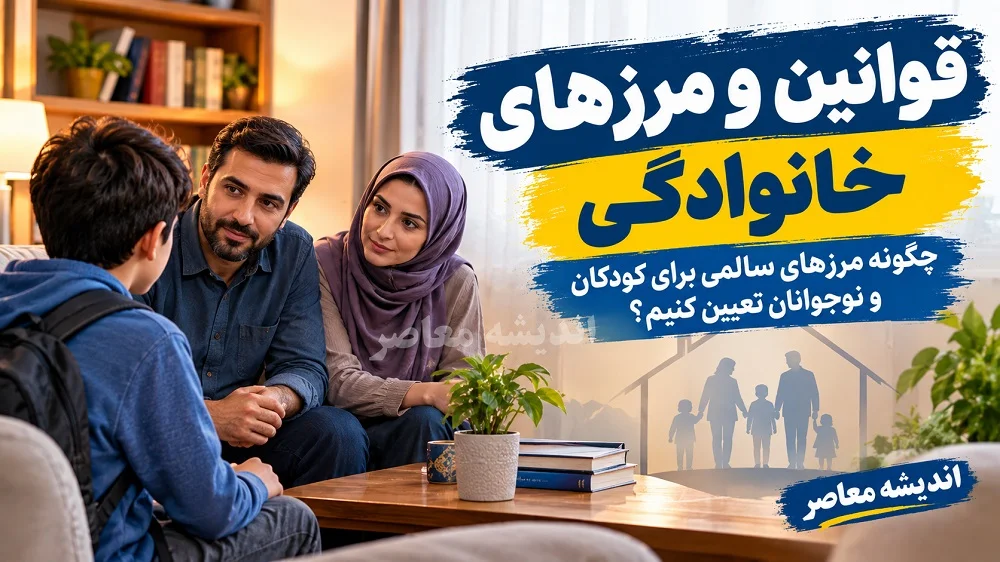 قوانین و مرزهای خانوادگی: چگونه مرزهای سالمی برای کودکان و نوجوانان تعیین کنیم؟ دکتر پریسا کربلایی حسنی پاسخ می هد
