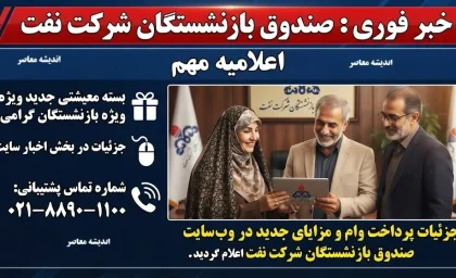 خبر مهم واریزی برای بازنشستگان صنعت نفت | ۲ واریزی همزمان با حقوق شهریور؛ بن کالای اساسی ۳ میلیون و ۳۱۱ هزار تومان و مبالغ مناسبتی ۶ میلیون و ۹۱۲ هزار تومان به حساب بازنشستگان واریز شد