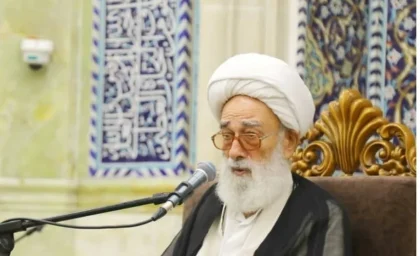 مرجع فقید آیت‌الله محفوظی علم، اخلاق و تقوا را در وجود خود جمع کرده بود+ تصاویر مراسم