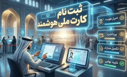 ثبت نام کارت ملی هوشمند ۱۴۰۵؛ راهنمای کامل ورود به سامانه ncr.ir، مدارک، هزینه و مراحل دریافت کارت