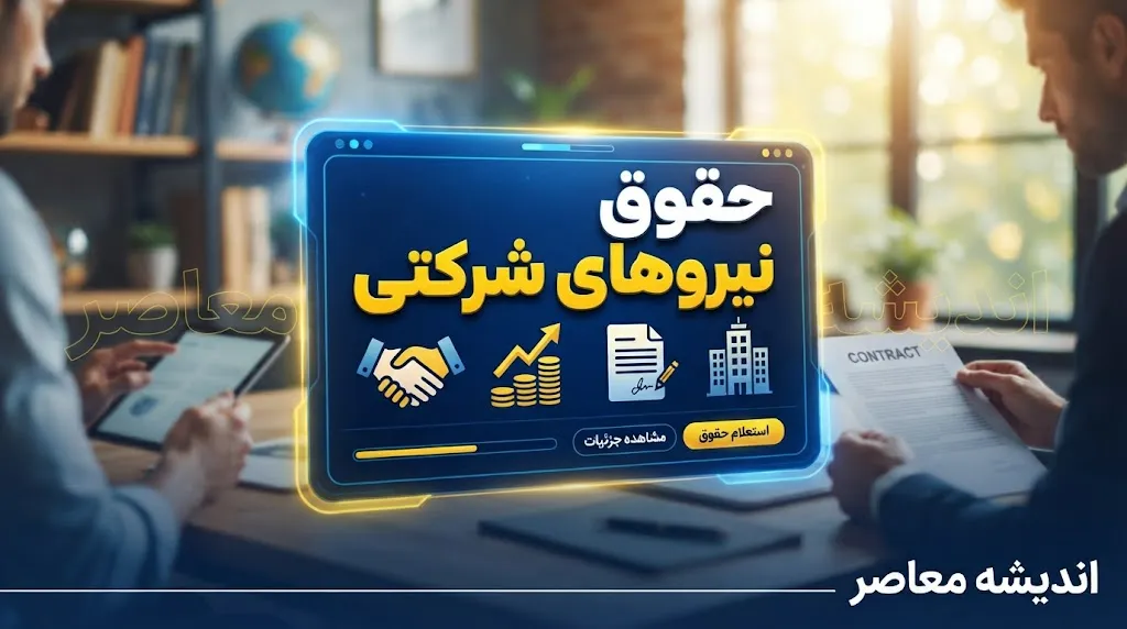 نحوه پرداخت حقوق نیروهای شرکتی در شهریور ۱۴۰۵؛ حقوق کارکنان شرکتی مستقیم واریز می‌شود؟ جزئیات آخرین تصمیم دولت