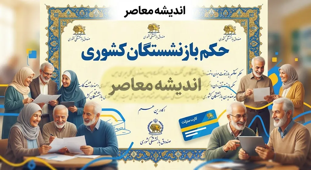 حکم بازنشستگان کشوری ۱۴۰۵ | جزئیات حکم جدید، افزایش حقوق، متناسب سازی و نحوه مشاهده