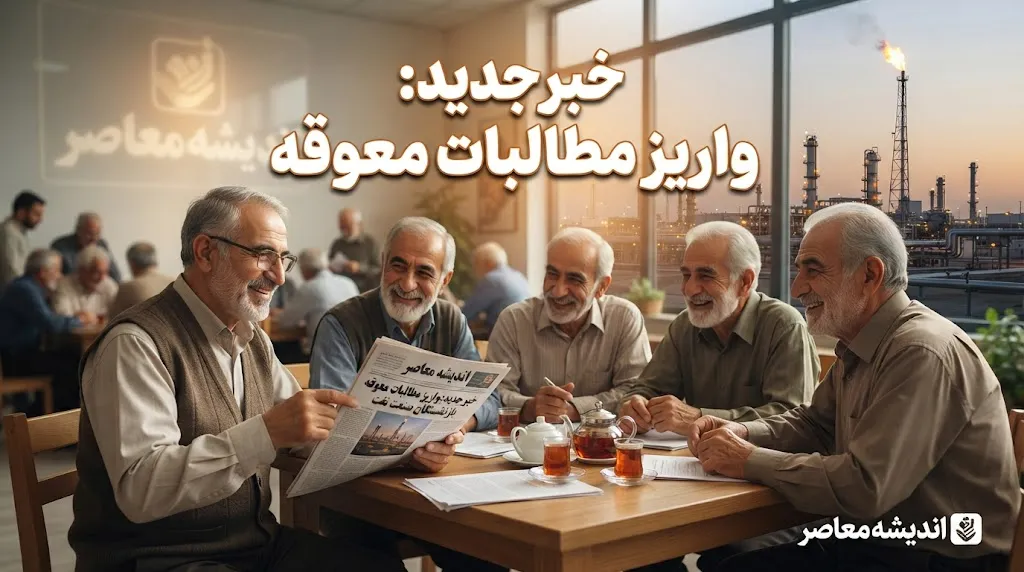 خبر جدید برای بازنشستگان صنعت نفت؛ واریزی مهم شهریور ۱۴۰۵ اعلام شد | جزئیات متمم ماده ۱۰، متناسب سازی و معوقات
