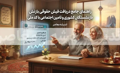راهنمای دریافت فیش حقوقی بازنشستگان در سال ۱۴۰۵ با کد ملی؛ آموزش مشاهده و دانلود فیش حقوقی تامین اجتماعی و کشوری