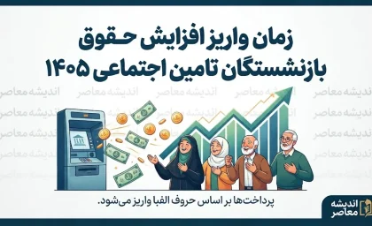 زمان واریز افزایش حقوق بازنشستگان تامین اجتماعی ۱۴۰۵؛ حقوق با رقم جدید چه زمانی پرداخت می‌شود؟