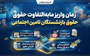 زمان واریز مابه التفاوت حقوق بازنشستگان تامین اجتماعی / آخرین خبر از پرداخت معوقات حقوق بازنشستگان در شهریور ۱۴۰۵