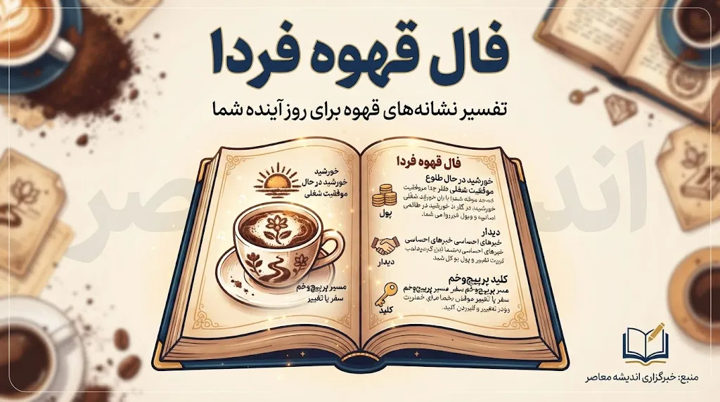 فال قهوه فردا پنجشنبه ۲ مهر ۱۴۰۵ | فال قهوه متولدین همه ماه ها و نیت