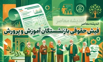 فیش حقوقی بازنشستگان آموزش و پرورش از طریق صندوق بازنشستگی کشوری قابل دریافت است