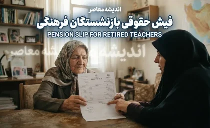 فیش حقوقی بازنشستگان فرهنگی شهریور ۱۴۰۵ | دریافت فیش حقوقی فرهنگیان بازنشسته با کد ملی