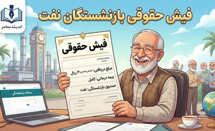 sama.oipf.ir فیش حقوقی بازنشستگان نفت سما؛ راهنمای کامل ورود به سامانه سما و دریافت فیش حقوقی
