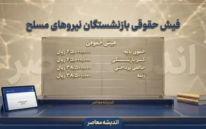 فیش حقوقی بازنشستگان نیروهای مسلح شهریور ۱۴۰۵ | نحوه دریافت فیش حقوقی از سامانه ساتا