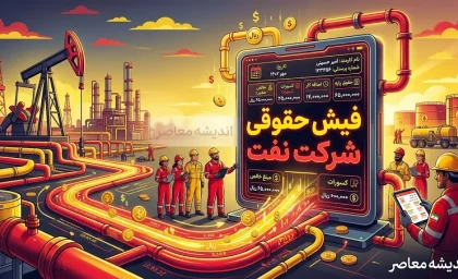 فیش حقوقی شرکت نفت؛ راهنمای کامل دریافت و مشاهده آنلاین برای کارکنان و بازنشستگان