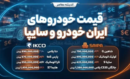 پیش بینی قیمت خودرو فردا دوشنبه ۶ مهر ۱۴۰۵ | قیمت پژو ۲۰۷، دنا، تارا، شاهین و کوییک چه می‌شود؟