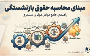 مبنای محاسبه حقوق بازنشستگی ۱۴۰۵ | فرمول محاسبه مستمری و تاثیر حقوق دو سال آخر