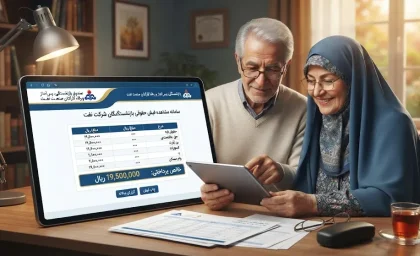 مشاهده فیش حقوقی بازنشستگان شرکت نفت ۱۴۰۵؛ ورود به سامانه سما و دریافت فیش حقوقی