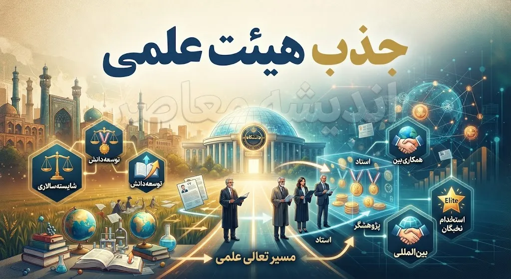 شرایط جذب هیئت علمی در سال ۱۴۰۵ | مدارک، سن، مدرک تحصیلی و مراحل ثبت نام