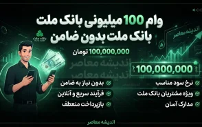 وام ۱۰۰ میلیونی بانک ملت بدون ضامن؛ شرایط دریافت، معدل حساب و نحوه ثبت درخواست