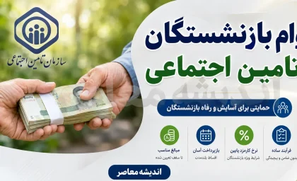 اخبار فوری رفاهی بازنشستگان مشهد | ثبت نام وام ۶۰ میلیون تومانی بازنشستگان تامین اجتماعی در مشهد از طریق کانون خاتم الانبیا آغاز شد / کارمزد ۴ درصد و اقساط ۲۴ ماهه ؛ ثبت نام غیرحضوری در سایت kanonmashhad.ir