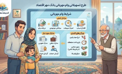 وام مهربانی بانک ملی ۳۰۰ میلیونی ۱۴۰۵ | جدول اقساط، میانگین حساب لازم، کارمزد و شرایط دریافت