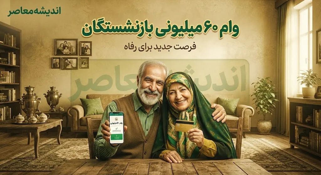 وام ۶۰ میلیونی بازنشستگان ۱۴۰۵؛ شرایط ثبت نام، مبلغ قسط و زمان واریز