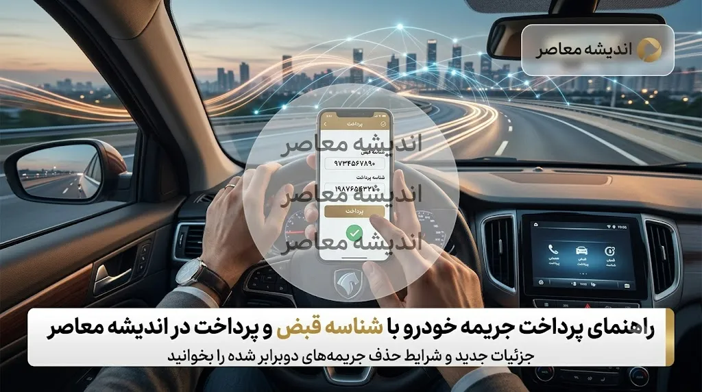پرداخت قبض جریمه با گوشی ۱۴۰۵ | آموزش استعلام و پرداخت خلافی خودرو با موبایل، پلیس من و سامانه‌های آنلاین